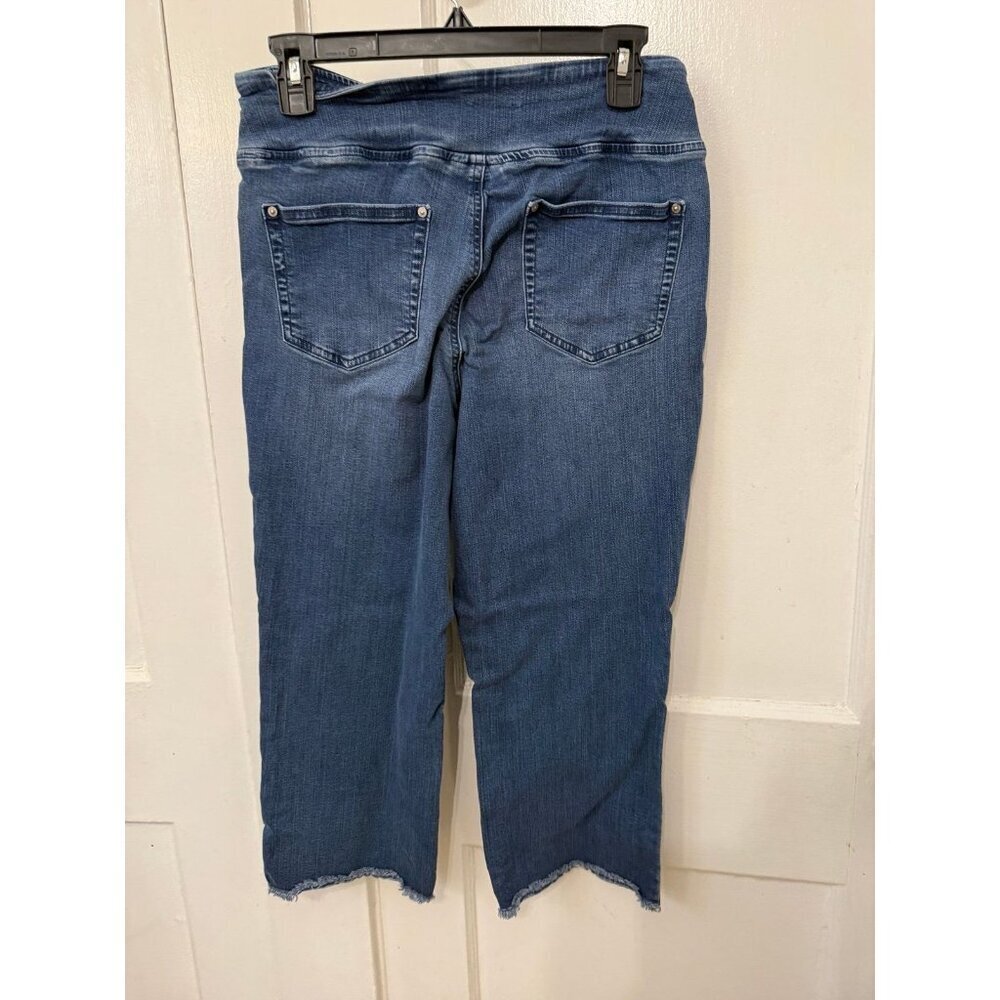 Kim Gravel Cropped Denim Jeans – Size 10P - Picture 8 of 9
